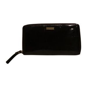 Black leather Kate Spade Wallet